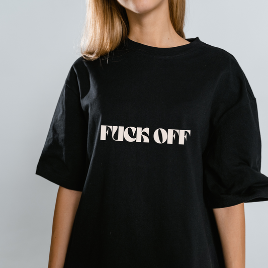 Fu*k Off Unisex Oversized Classic T-Shirt