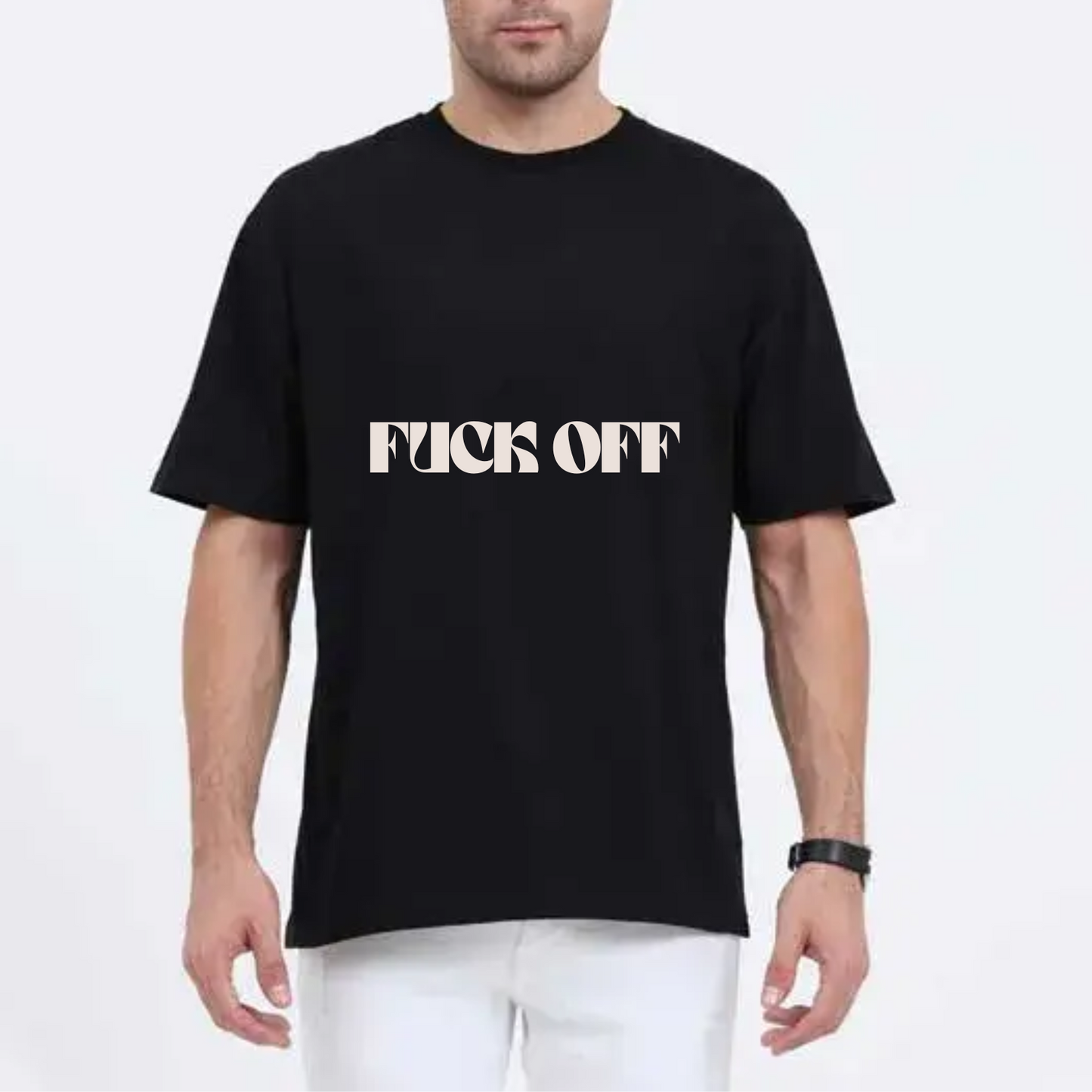 Fu*k Off Unisex Oversized Classic T-Shirt