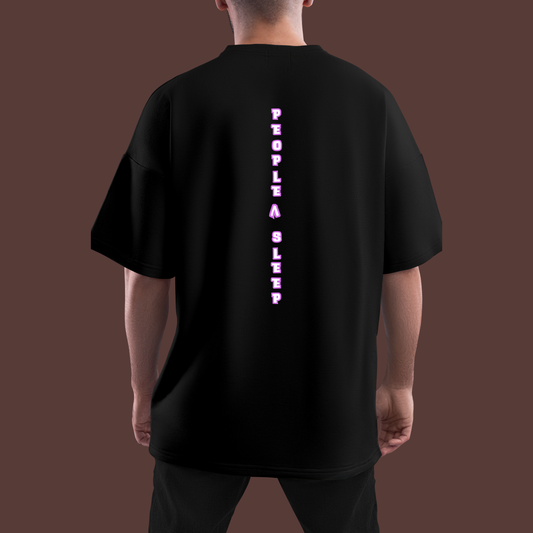 People<Sleep Oversized T shirt