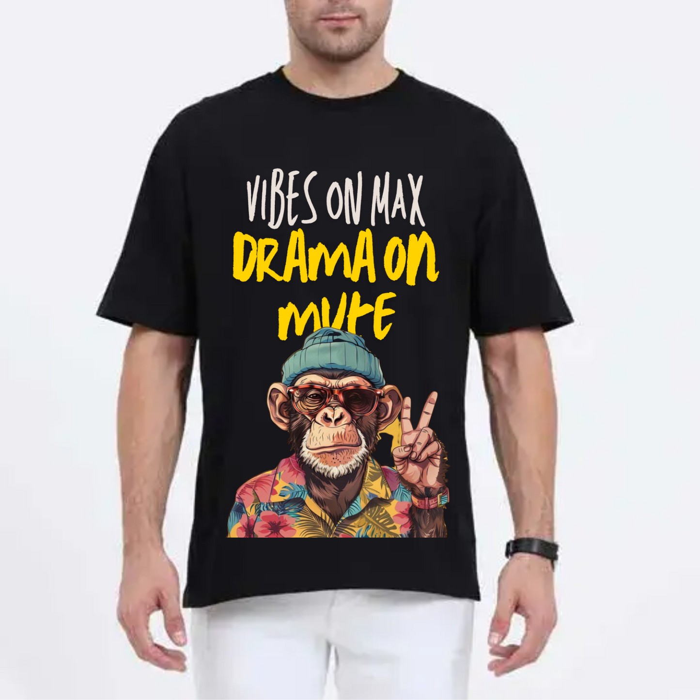 Vibe ON Max Unisex Oversized Classic T-Shirt